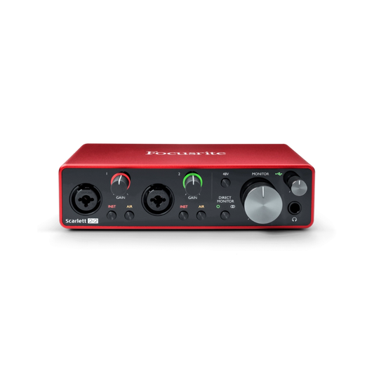 Focusrite Scarlett 2i2 [3rd Gen] 2-in, 2-out USB Audio Interface