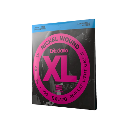 D'Addario 45-100 Regular Light Long Scale Bass Strings EXL170
