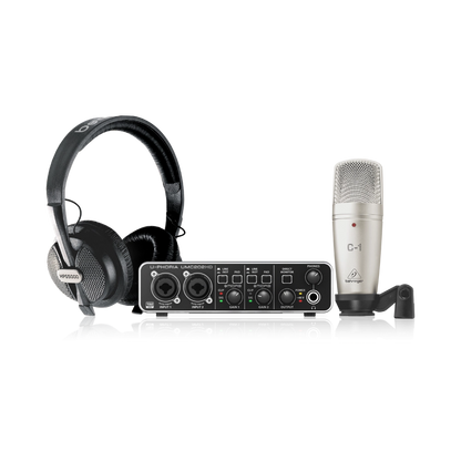 Behringer U-PHORIA STUDIO PRO Complete Recording Bundle