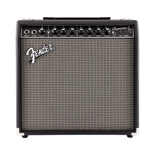 Fender 2330806900 Champion II 50 Electric Guitar Modeling Amplifier