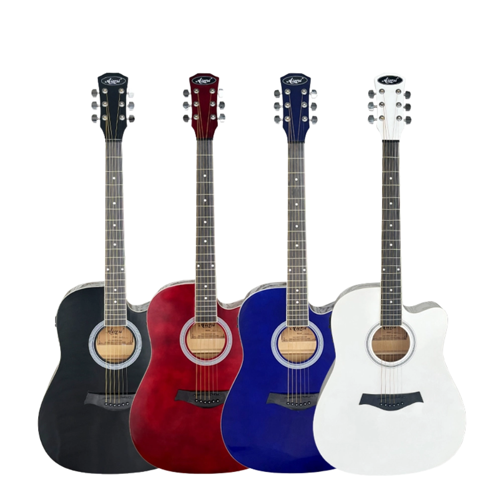 aiersi electro acoustic guitar glossy multiple colors shop store beirut lebanon