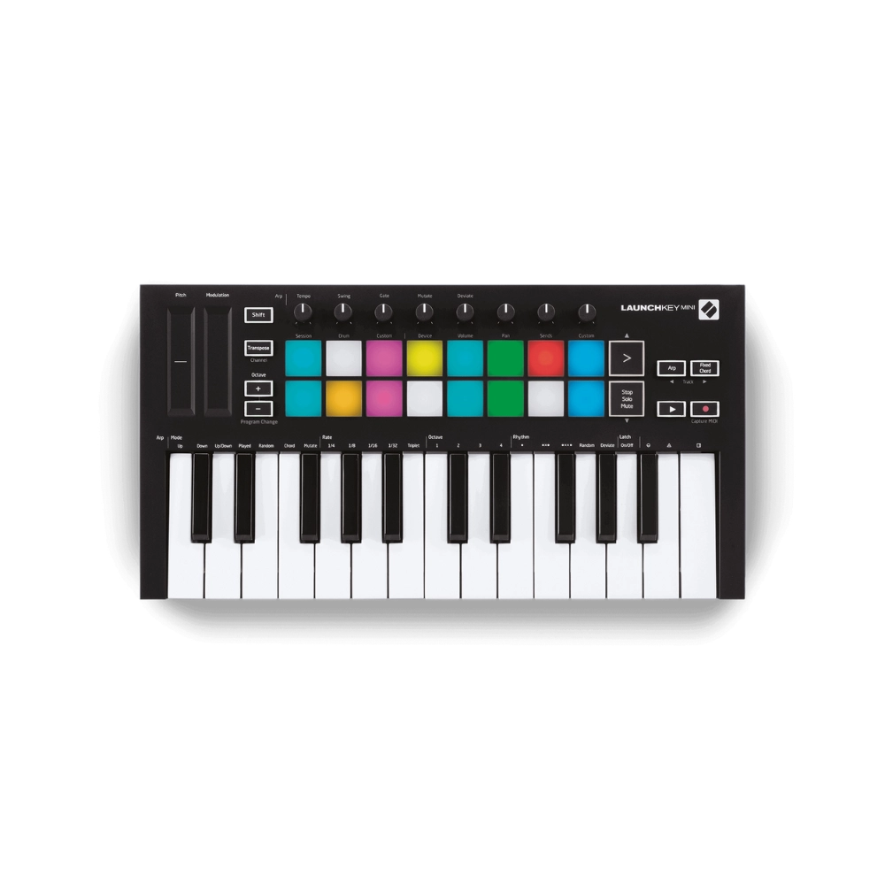 Novation Launchkey Mini [MK3] Portable MIDI Keyboard Controller