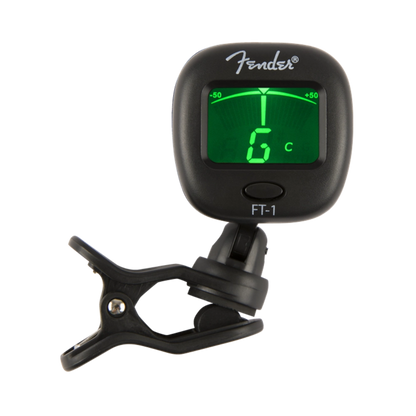 Fender 0239978000 FT-1 Pro Clip-On Tuner, Black