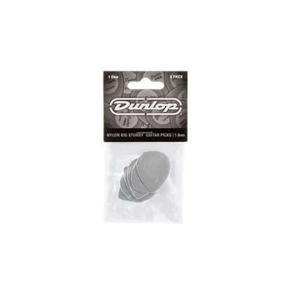 Jim Dunlop BIG STUBBY® NYLON PICK 1.0MM 445P100 (6 Pack)