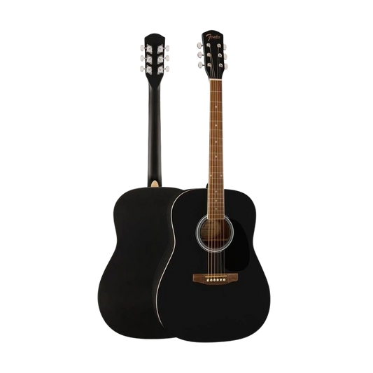Fender 0971910006 FA-25 Dreadnought Acoustic Guitar, WN Black