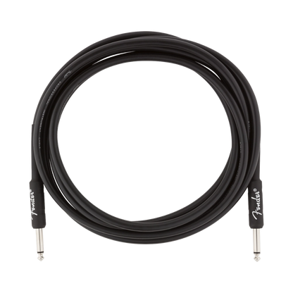 Fender 0990820024 Professional Series Instrument Cable, Straight/Straight, 10', Black