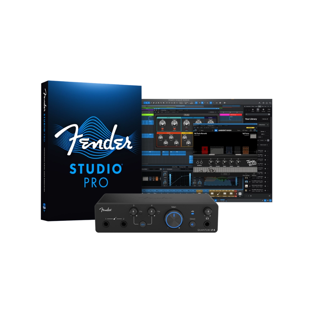 Fender Studio 2777700613 Quantum LT 4 USB-C Audio Interface