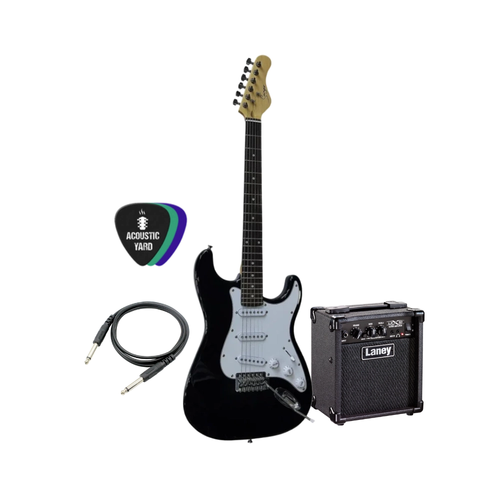 Smiger L-G1 & Laney LX10 Electric Guitar Bundle