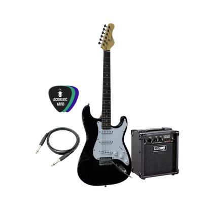 Smiger L-G1 & Laney LX10 Electric Guitar Bundle