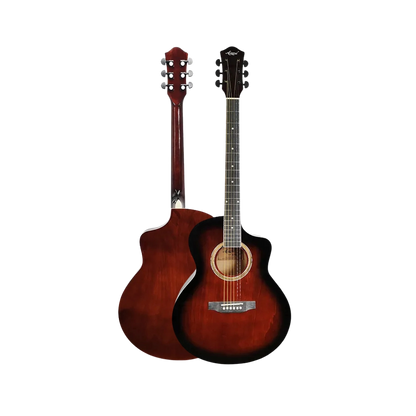 Aiersi SG027J Jumbo Cutaway Acoustic Guitar