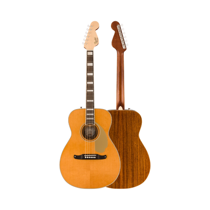 Fender 0971022334 California Vintage Malibu Acoustic Guitar with Case