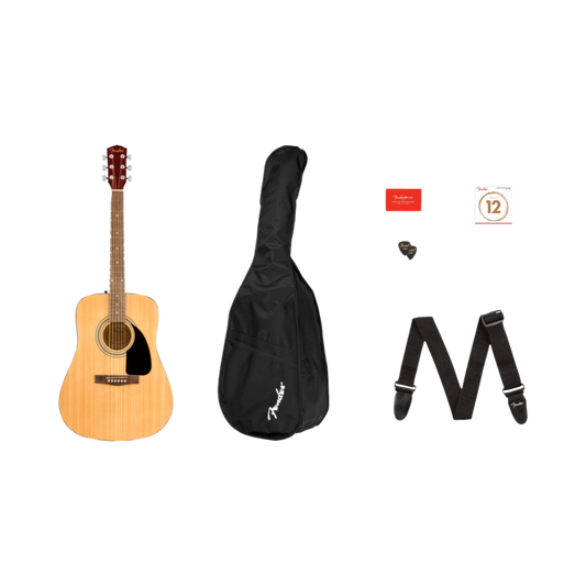 Fender 0971210721 FA-115 Dreadnought Acoustic Guitar Pack