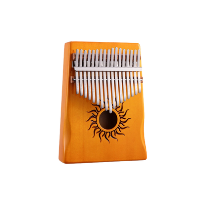 Huashu HS17-Yellow 17 Keys Kalimba