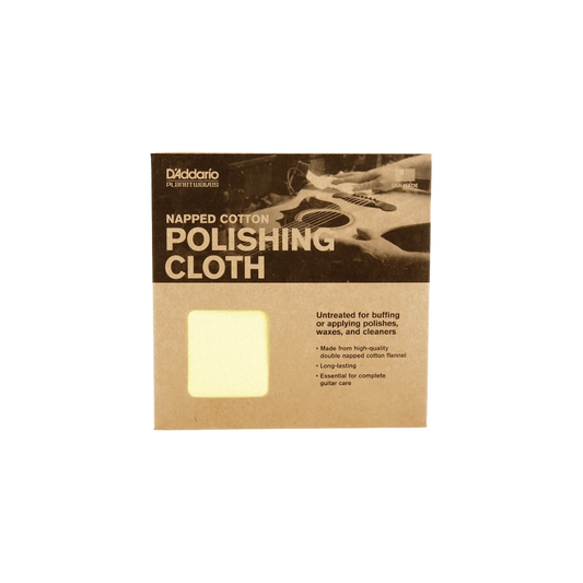 D'Addario Napped Cotton Polishing Cloth For All Instruments PWPC2