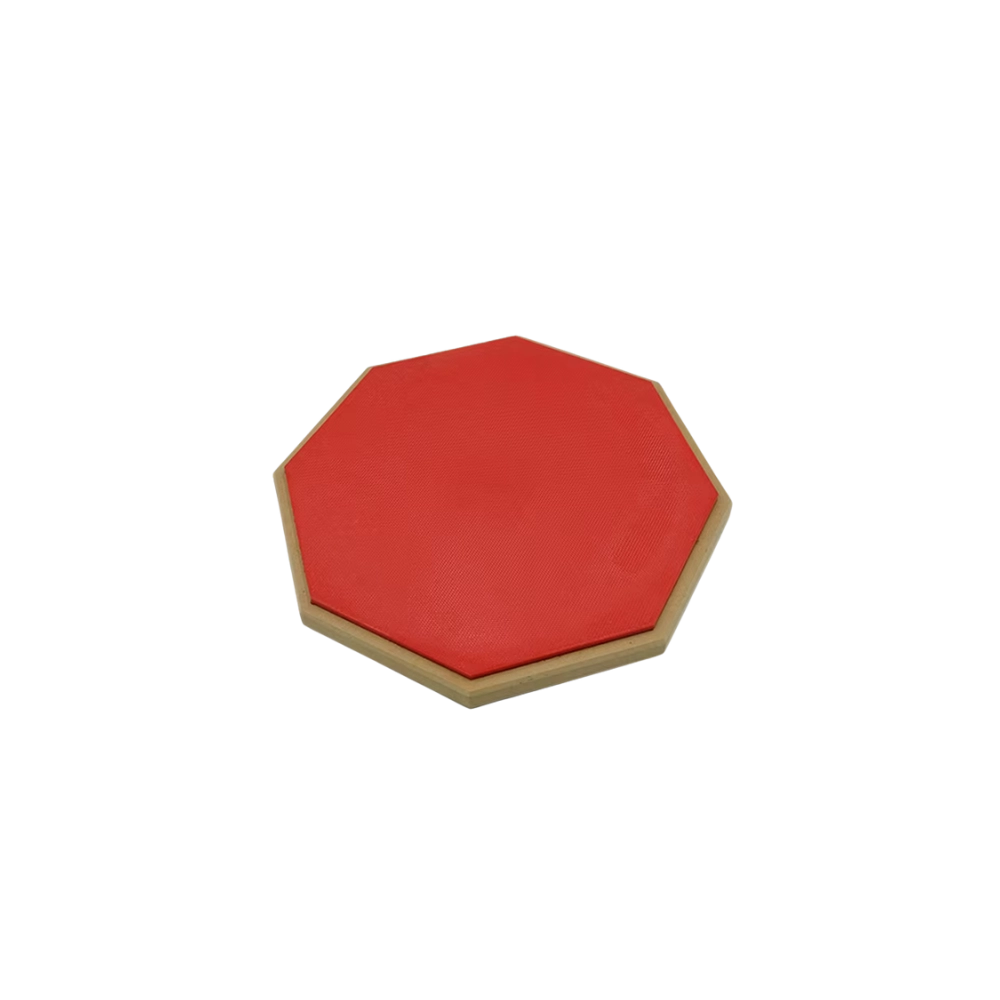12" Drum Practice Pad (With A Pair of Sticks)