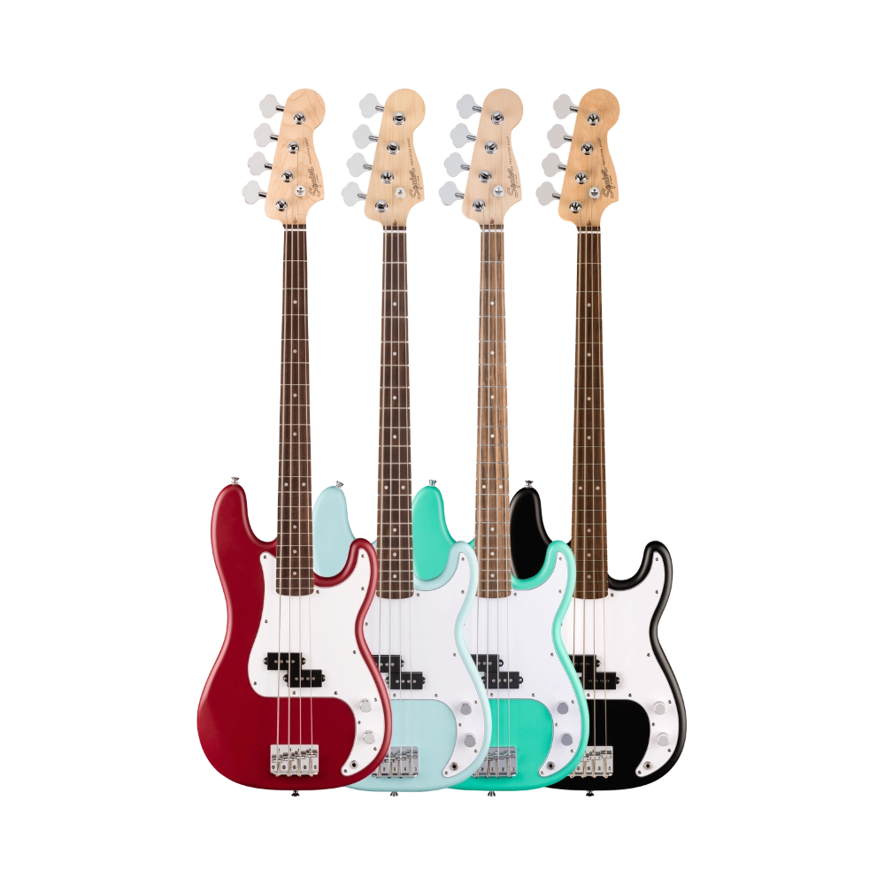 Fender's Squier Debut Collection Precision Bass Guitar (Multiple Colors Available)