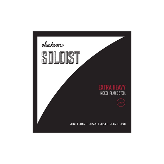 Jackson 2991258006 Soloist Strings, Drop Extra Heavy .012-.058