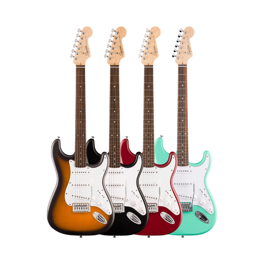 Fender, Squier Debut Collection Stratocaster Electric Guitar (Multiple Colors Available)