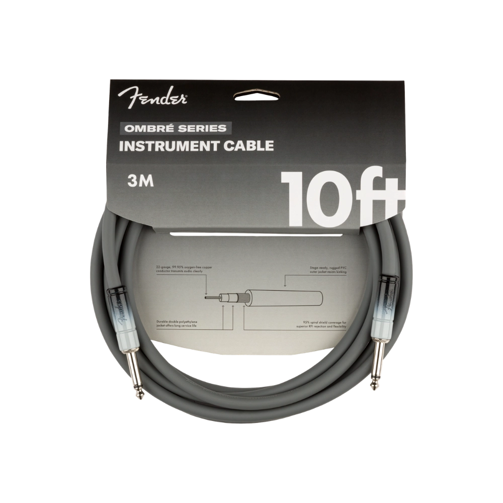 Fender 0990810248 Ombré Instrument Cable, Straight/Straight, 10'
