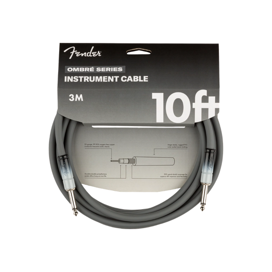 Fender 0990810248 Ombré Instrument Cable, Straight/Straight, 10'