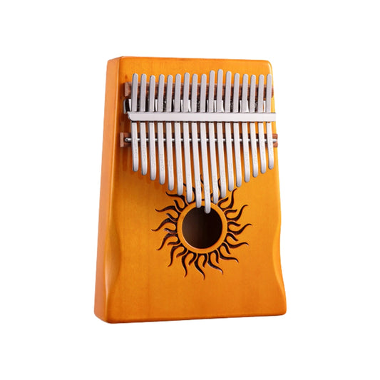 Huashu HS17-Yellow 17 Keys Kalimba