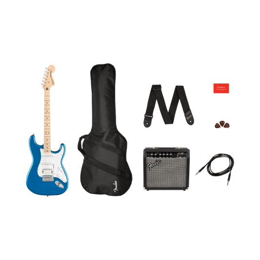 Fender 0372820602 Squier Affinity Series Stratocaster HSS Electric Guitar Pack