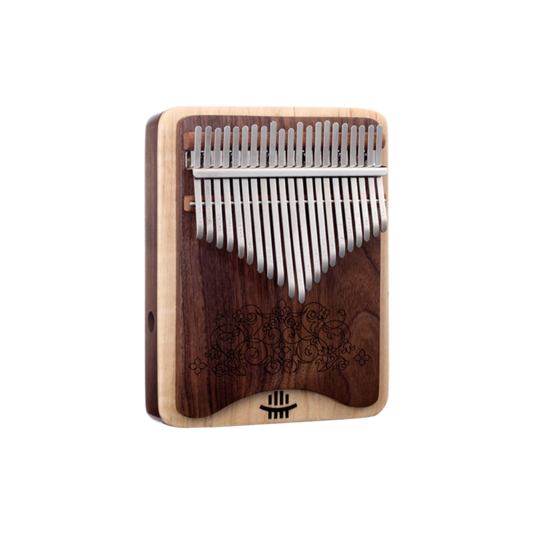 Hluru KZ21-BlackWalnut 21 Keys Kalimba