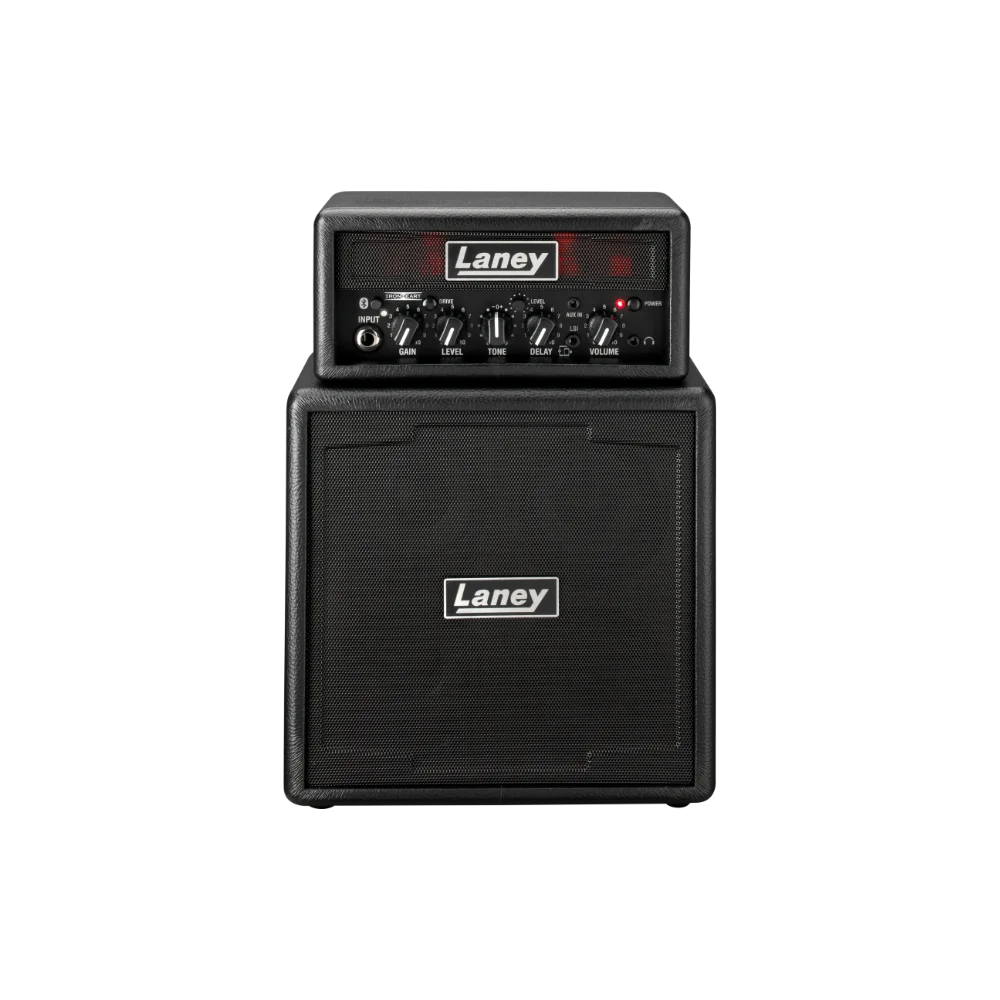 Laney MINISTACK-B-IRON Bluetooth Battery Powered Guitar Amp with Smart ...