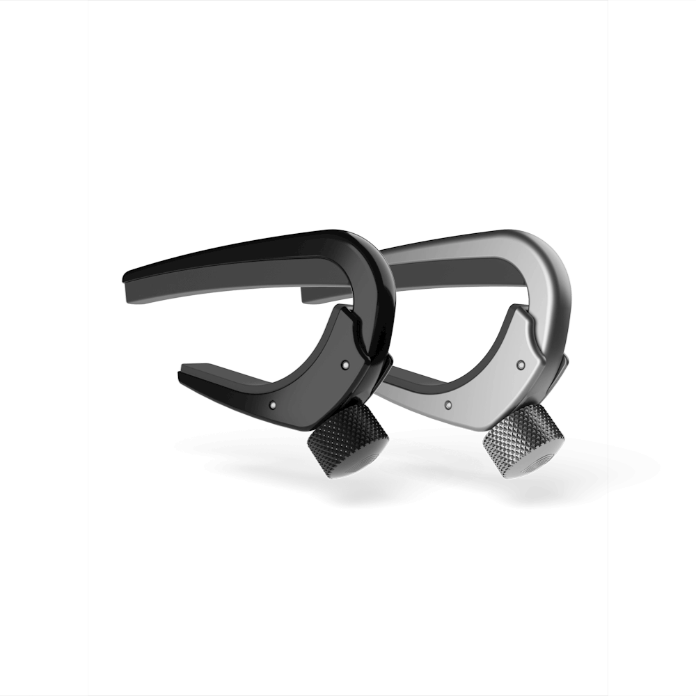 D'Addario Pro Capo Adjustable Tension Black/Silver PW-CP-02/S