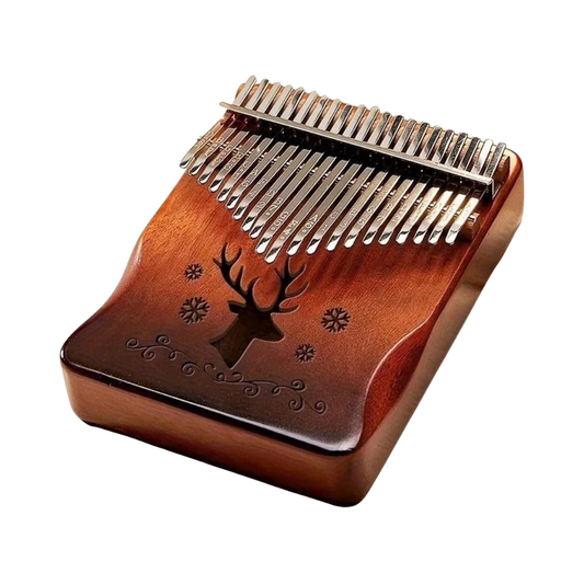 Kalimba 21 keys Deer design