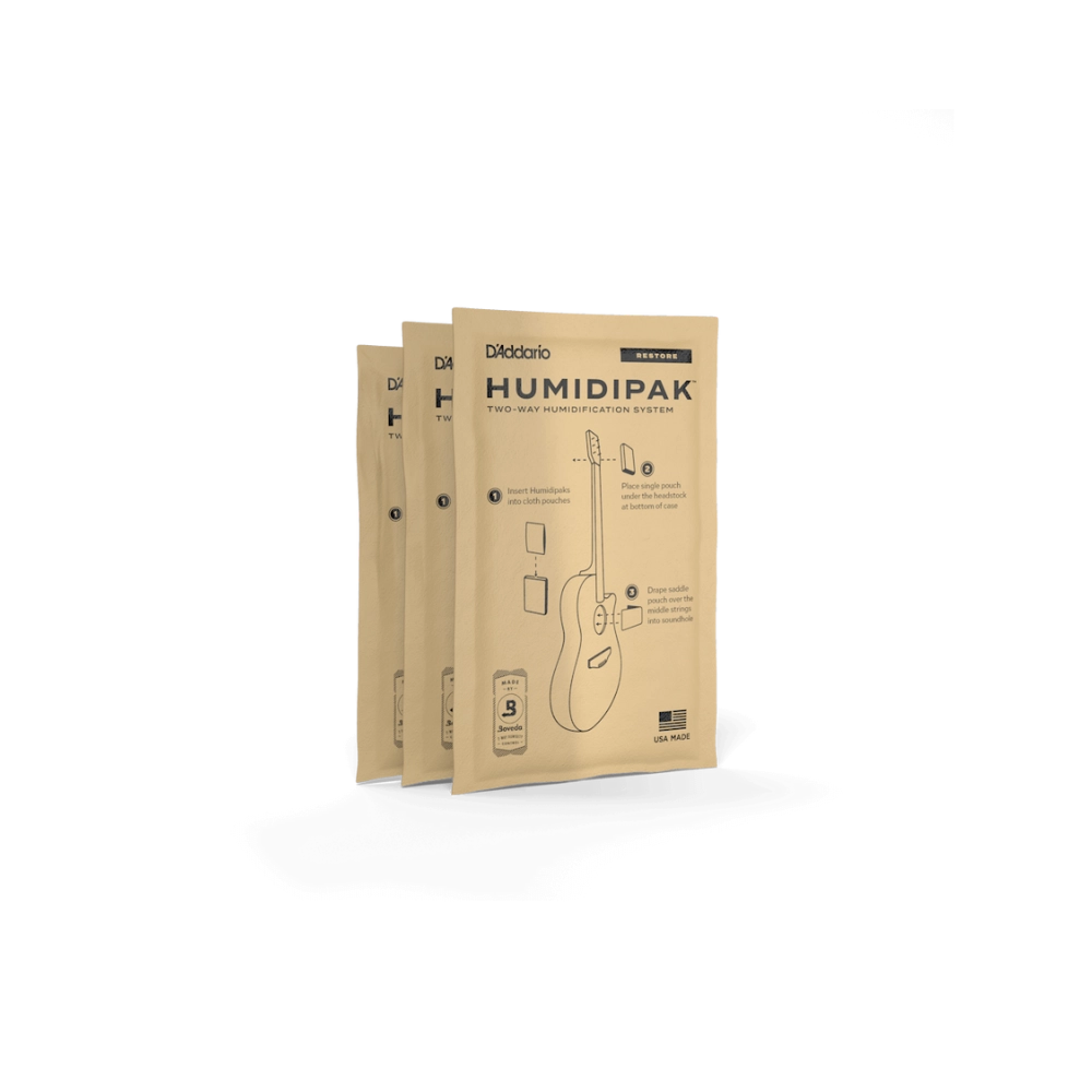 D'Addario Humidipak Restore Replacement 3-Pack PW-HPCP-03