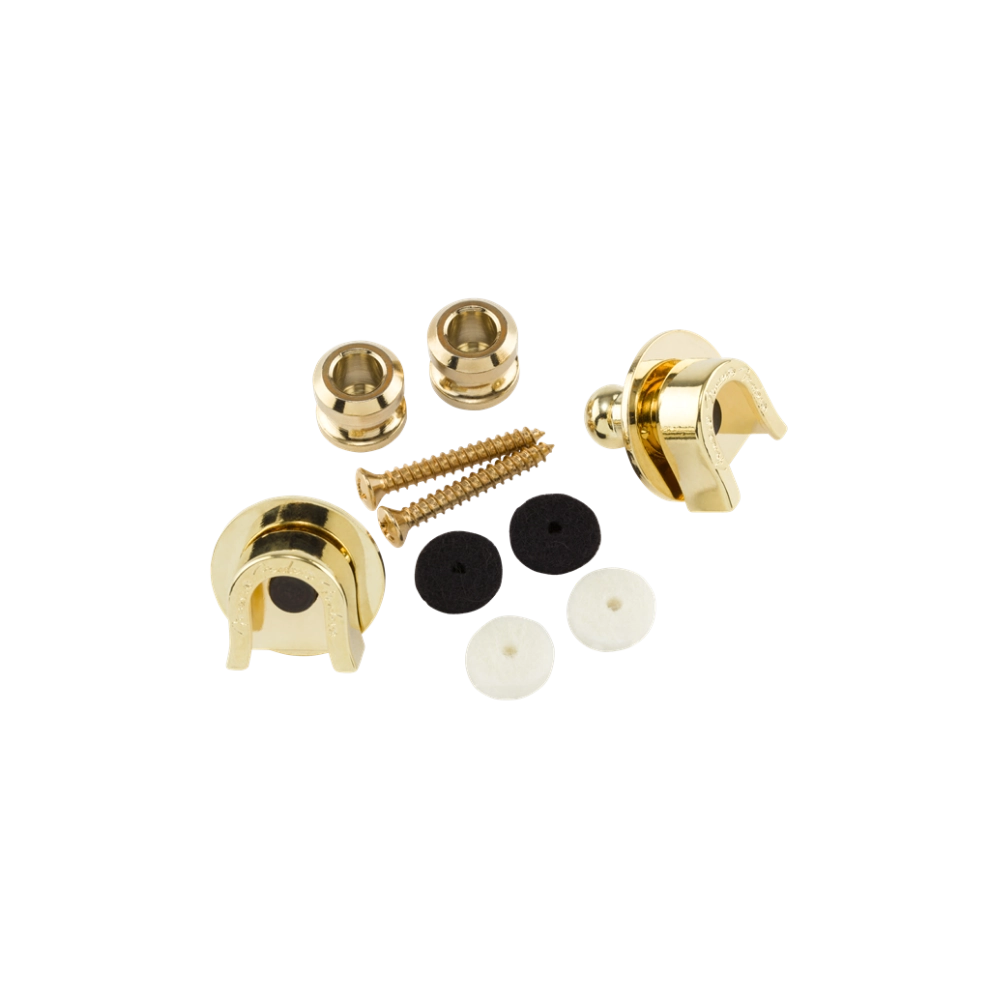 Fender 0022043049 Security Strap Locks, Gold