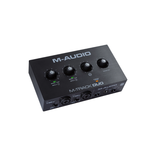 M-Audio M-Track Duo 2-channel USB Audio Interface with 2 Combo Inputs