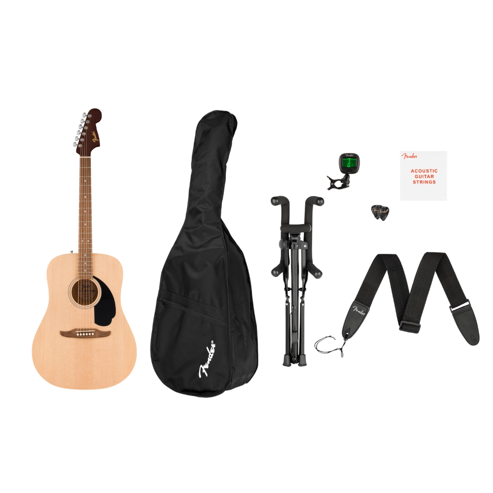 Fender 0974000421 California Debut Redondo Acoustic Guitar Pack