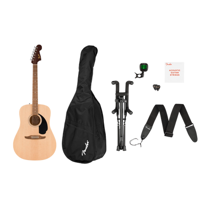 Fender 0974000421 California Debut Redondo Acoustic Guitar Pack