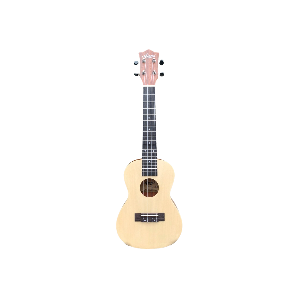Aiersi SU034B 24" Spruce Top Concert Ukulele