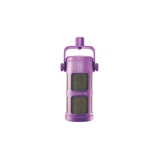 Sontronics Podcast Pro Purple Dynamic Microphone