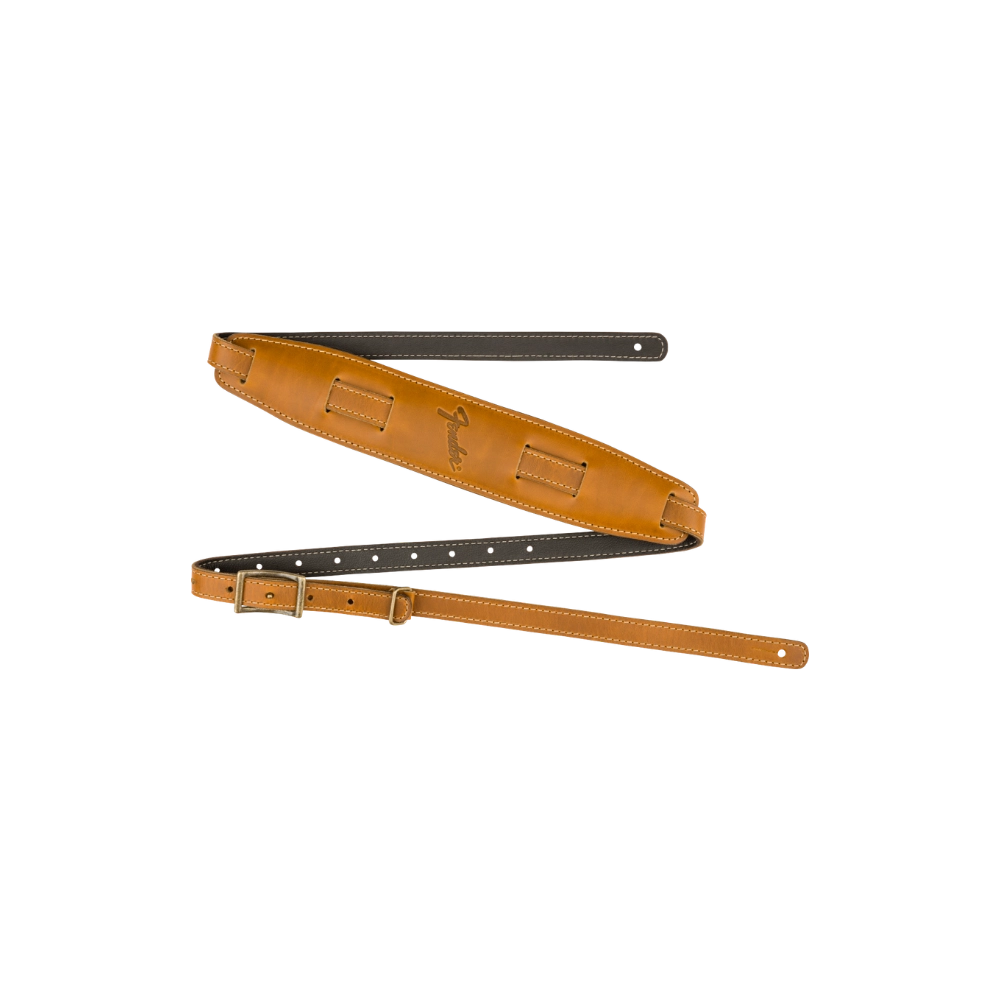 Fender 0990689150 Mustang Saddle Strap, Long, Butterscotch, 2.25"
