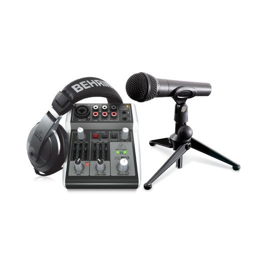 Behringer PODCASTUDIO 2 USB Complete PODCASTUDIO Bundle