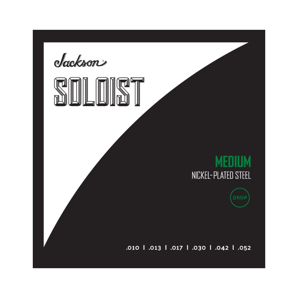 Jackson 2991052006 Soloist Strings, Drop Medium .010-.052