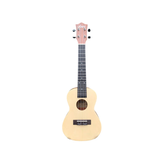 Aiersi SU034B 24" Spruce Top Concert Ukulele