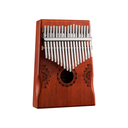 Huashu HD17-Red 17 Keys Kalimba