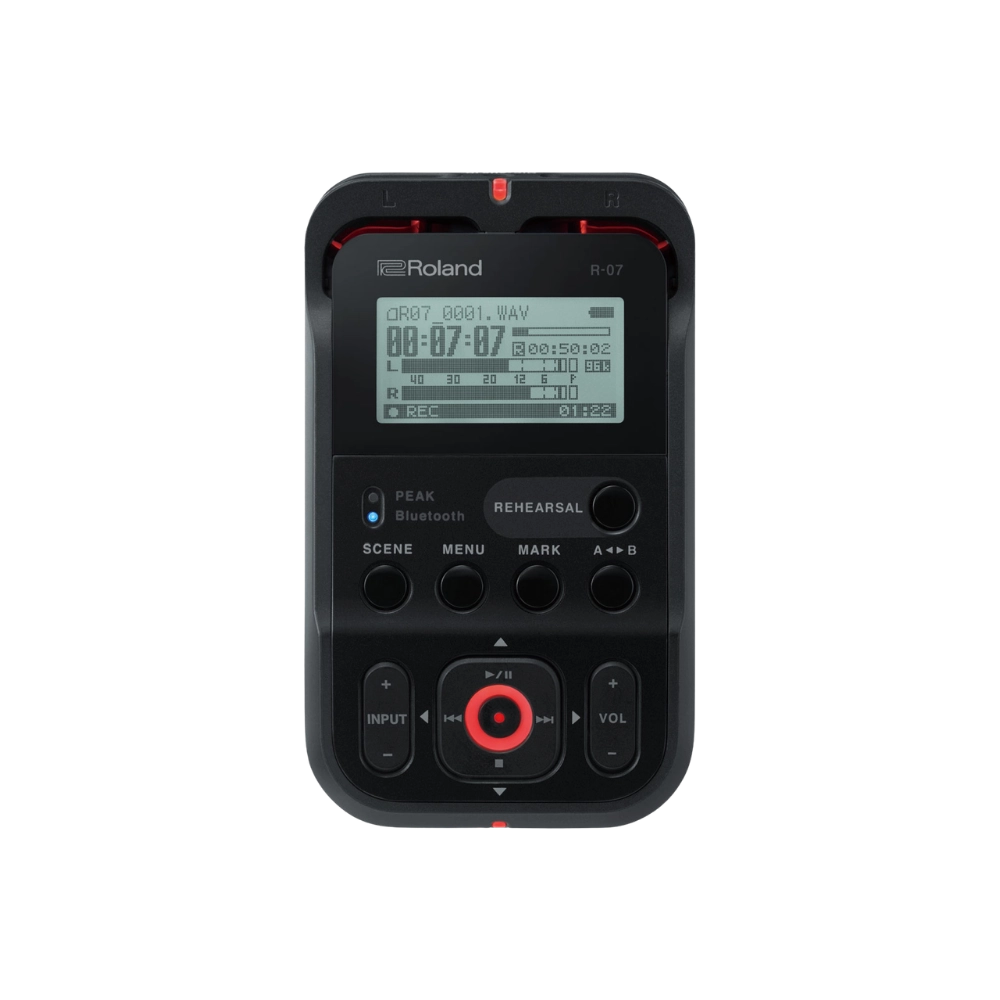 Roland R-07 High-Resolution Audio Recorder