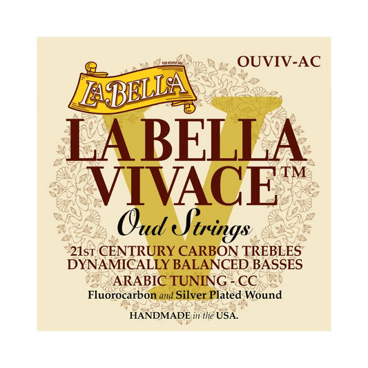 La Bella OUVIV-AC Vivace Oud Strings, Arabic CC Tuning