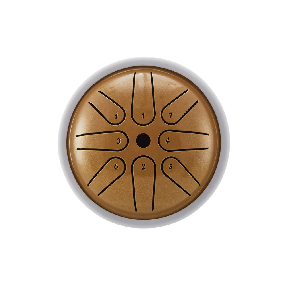 Hluru 8-Notes 4" Mini Steel Tongue Drum