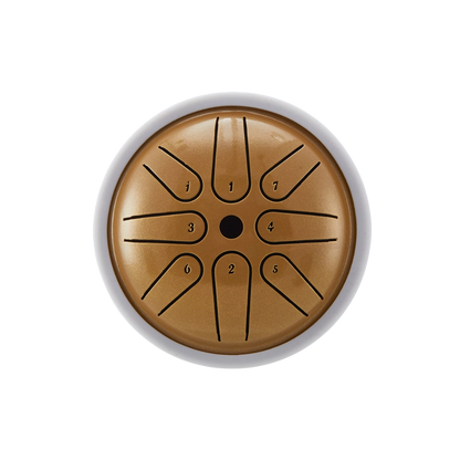 Hluru 8-Notes 4" Mini Steel Tongue Drum