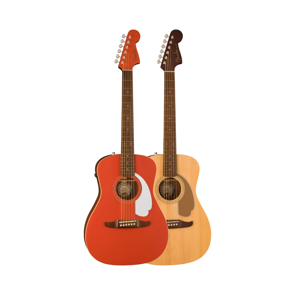 Fender Malibu Player, Walnut Fingerboard Acoustic Guitar (Multiple Colors Available)