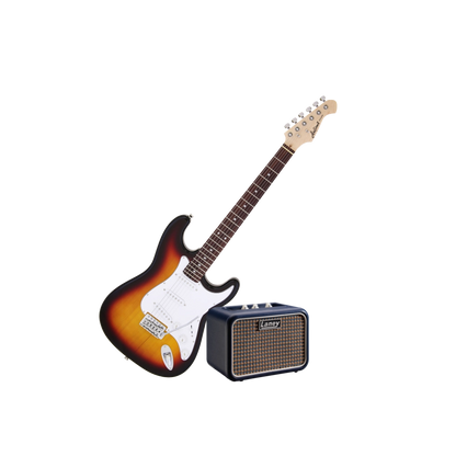 Aria STG-003 & Laney Mini Lion Electric Guitar Bundle