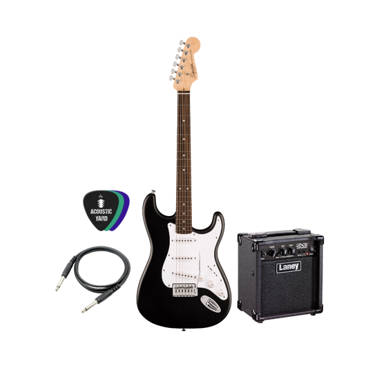Fender's Squier Debut Stratocaster with Laney LX10 Bundle
