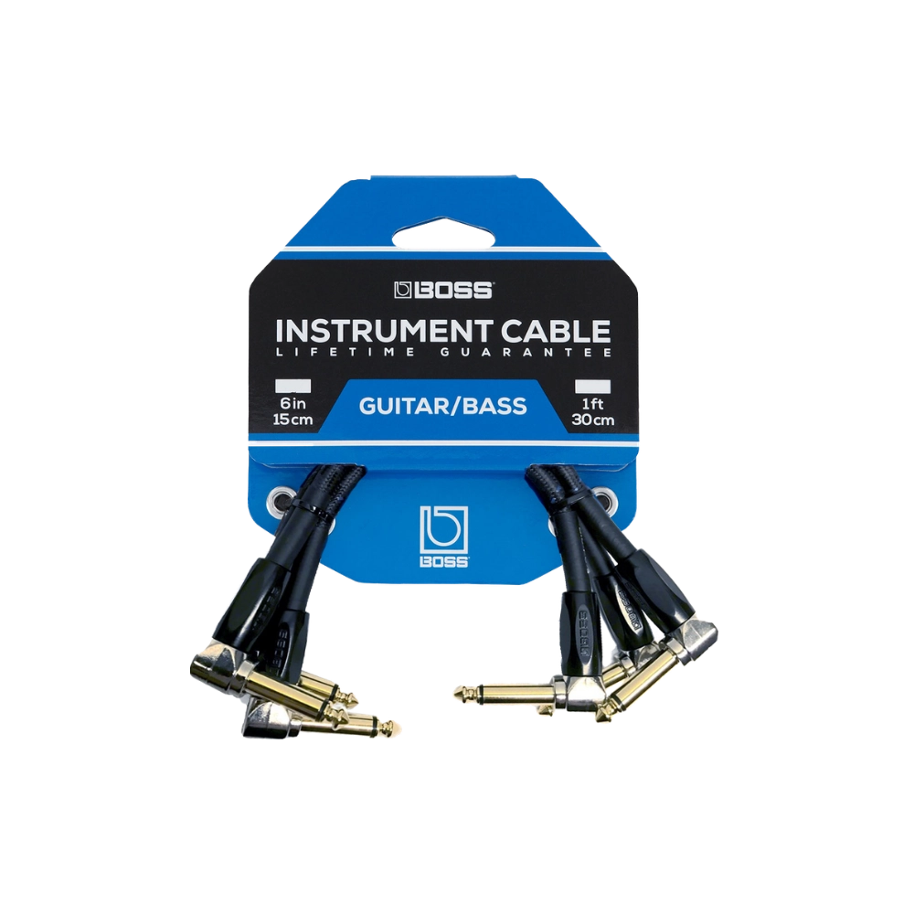 BOSS BIC-PC-3 Patch Cable Pack